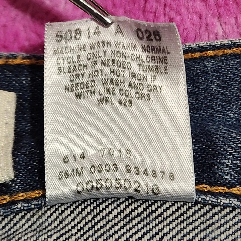 Vintage Levi Strauss 505 Regular Fit Jeans Mens 36x30 Blue Denim USA - Read Size